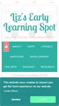 Mobile Screenshot of lizs-early-learning-spot.com